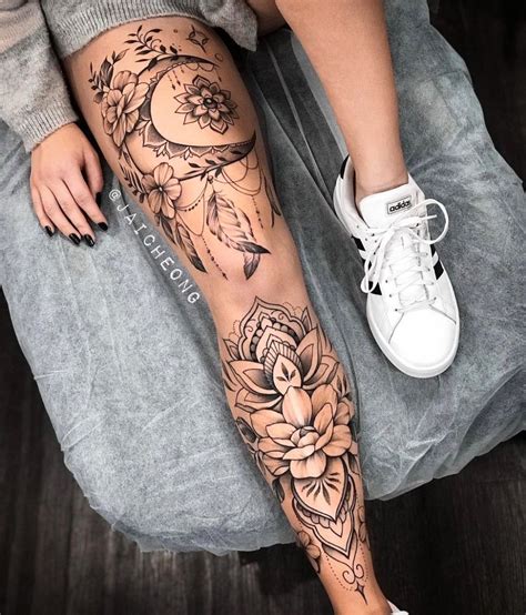 Thigh tattoos women not flowers